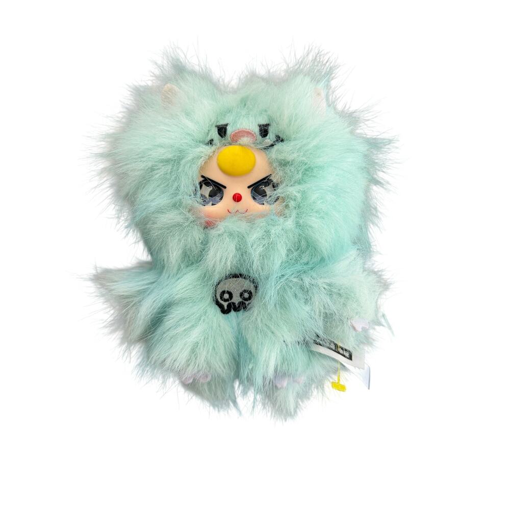Baby Three Plush Toy Keychain BB3 Yeti Plush Blind Box Pendant Blue